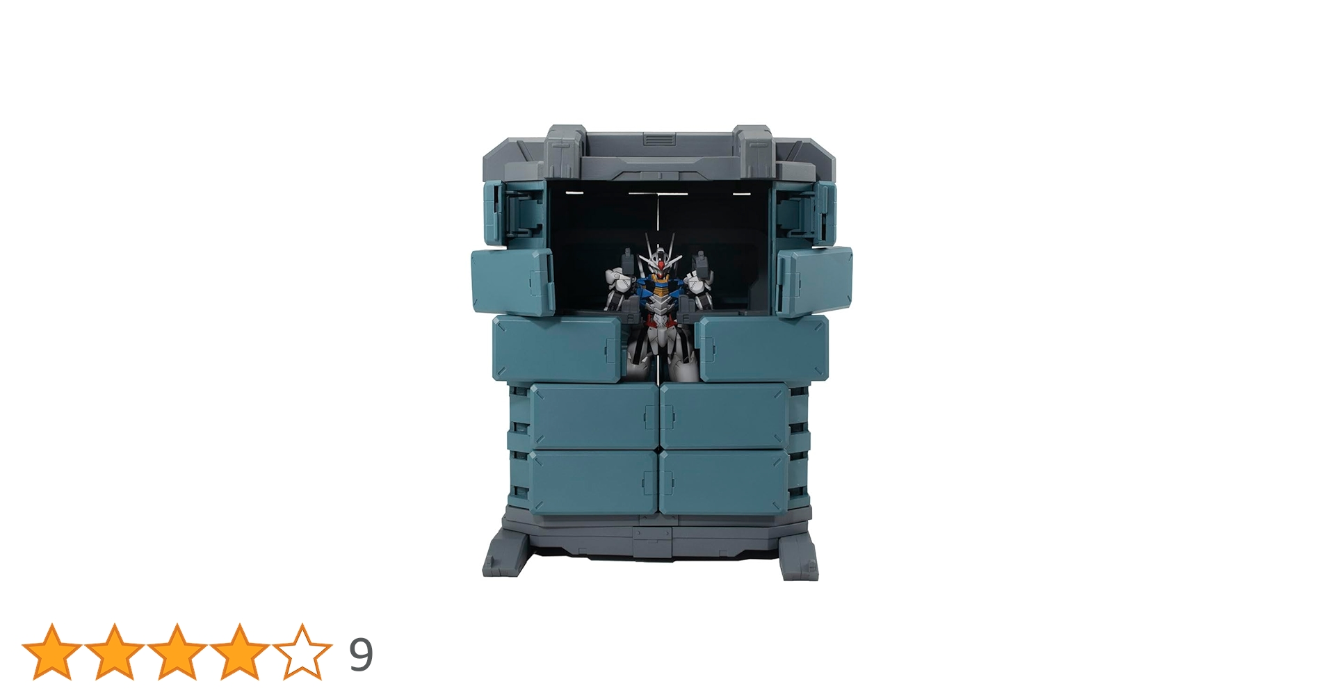 MegaHouse - Realistic Model Series 1/144 HGシリーズ用 Gストラクチャー【GS07-B】 MSコンテナ(マテリアルカラーエディション) 機動戦士ガンダム 水星の魔女 半完成品キット プラモデル用アクセサリ メガハウス Realistic Model Series 機動戦士ガンダム 水星の魔女 G