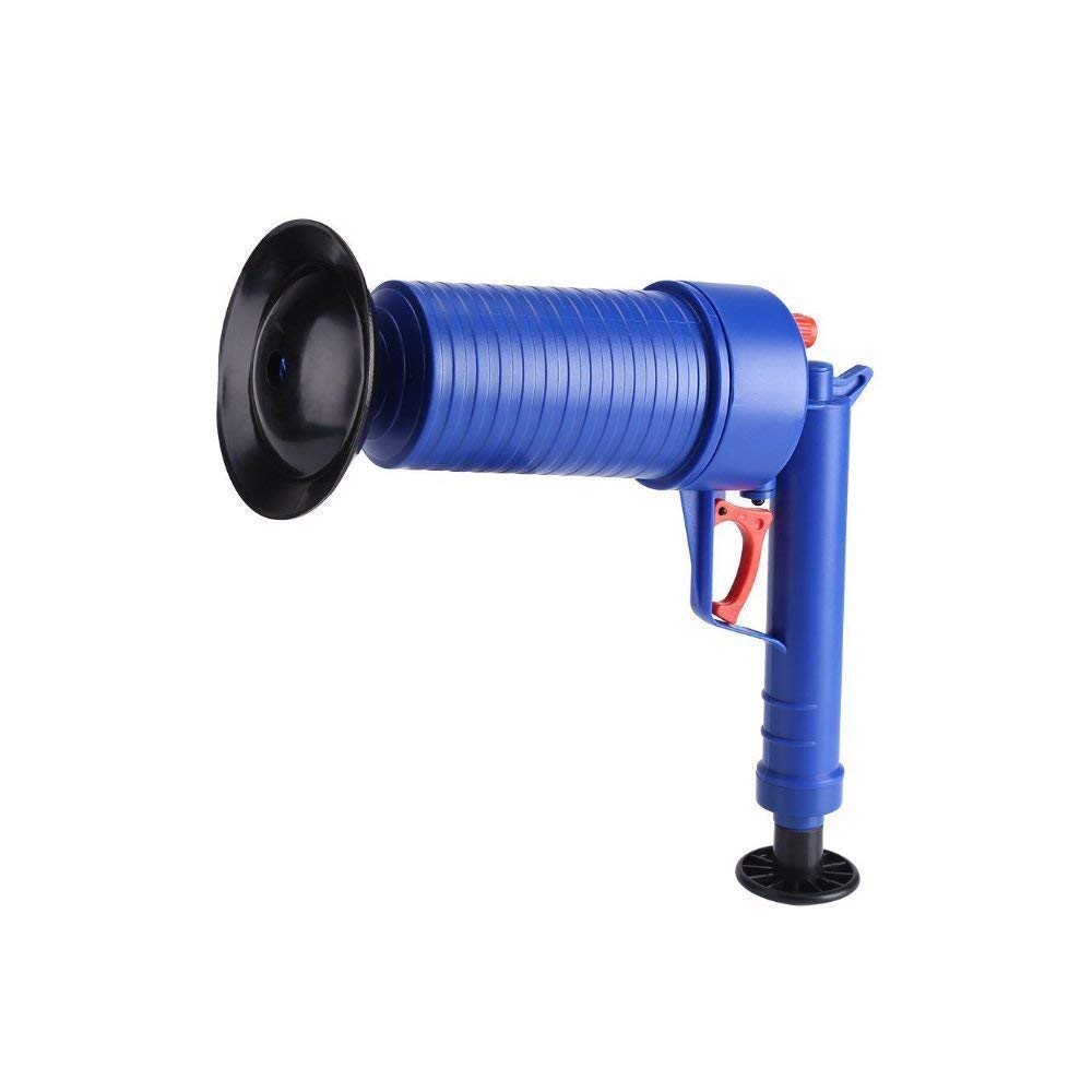 Pompa di scarico aria ad alta pressione, tubo, pulitore di scarico, strumento di pulizia, siringa di scarico aria per cucina, bagno, scarico, con 4 ventose