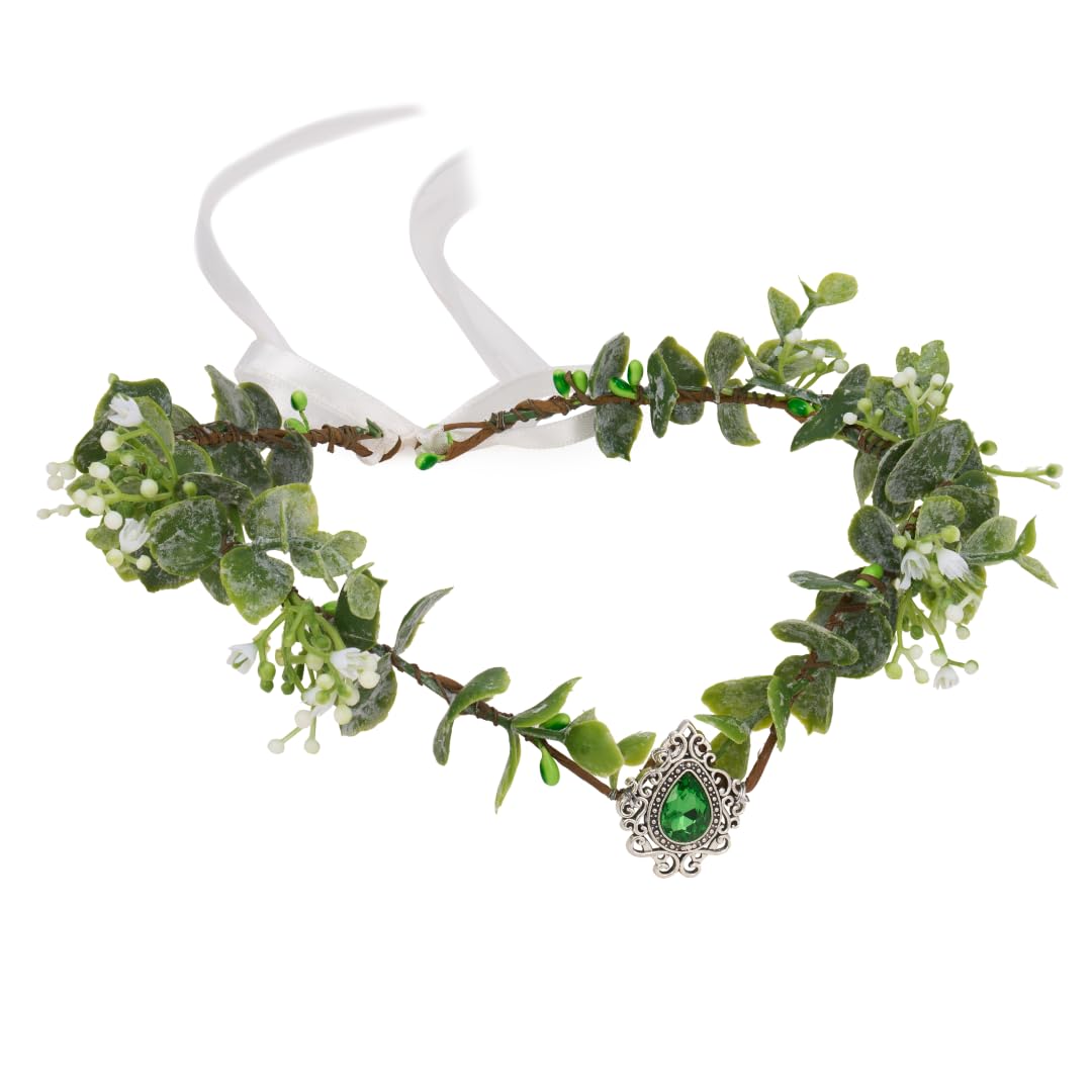 SWEETV Fairy Flower Leaf Crowns 