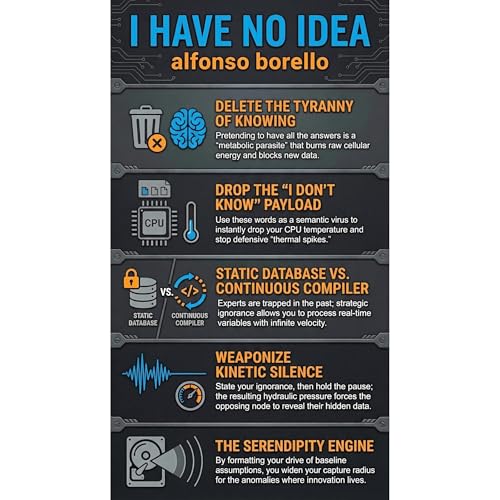 I Have No Idea: The Power of Not Knowing Audiolibro Por Alfonso Borello arte de portada