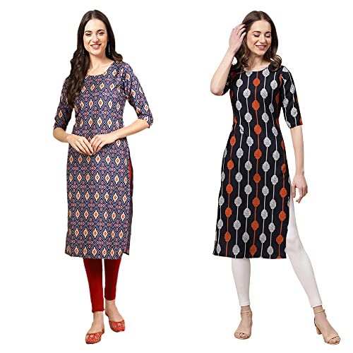 Image of Pinkmint Women's Crepe Regular Kurta