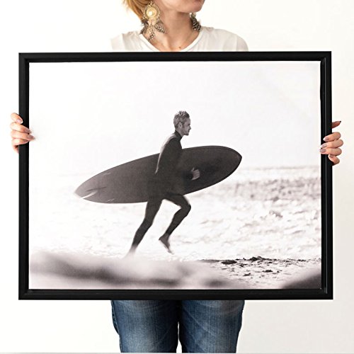 Amazon.co.jp: アートパネル モノクロ サーファー 71×56cm [66720