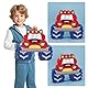 WERNNSAI Monster Truck Pinata – Monstertruck Geburtstags Piñata Deko Junge Kindergeburtstag Auto Pinata mit Augenbinde Stab Geburtstag Party Dekoration Coole Spielzeugauto Partyspiele Geschenk Zubehör