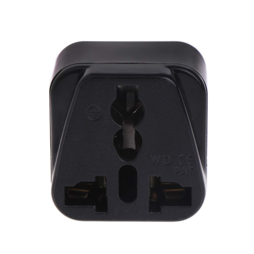 Adattatore Da Viaggio IEC 320 C14 Maschio A Spina Femmina UE - 75x50x55 Mm, 10A 250V - 2