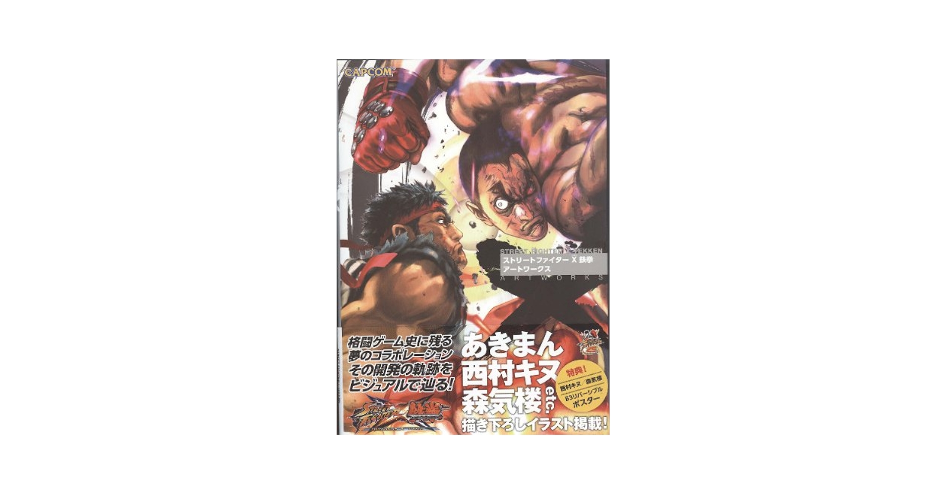 Street Fighter X Tekken Artworks Art Book (Japanese Import