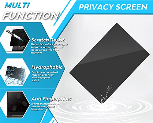 Zoegaa 2-Pack Laptop Privacy Screen 14 Inch Laptop Privacy Screen Filter For 16：9-Laptop Screen Privacy Shield Anti Glare Blue Light #TOP4