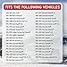 Mass Air Flow Sensor - Compatible with Chevy, Cadillac, GMC & More - Impala, Monte Carlo, S10, Blazer, Malibu, Astro, Grand Prix, Intrigue, Cutlass and More - Replaces 2133458, 25008302, AF10045