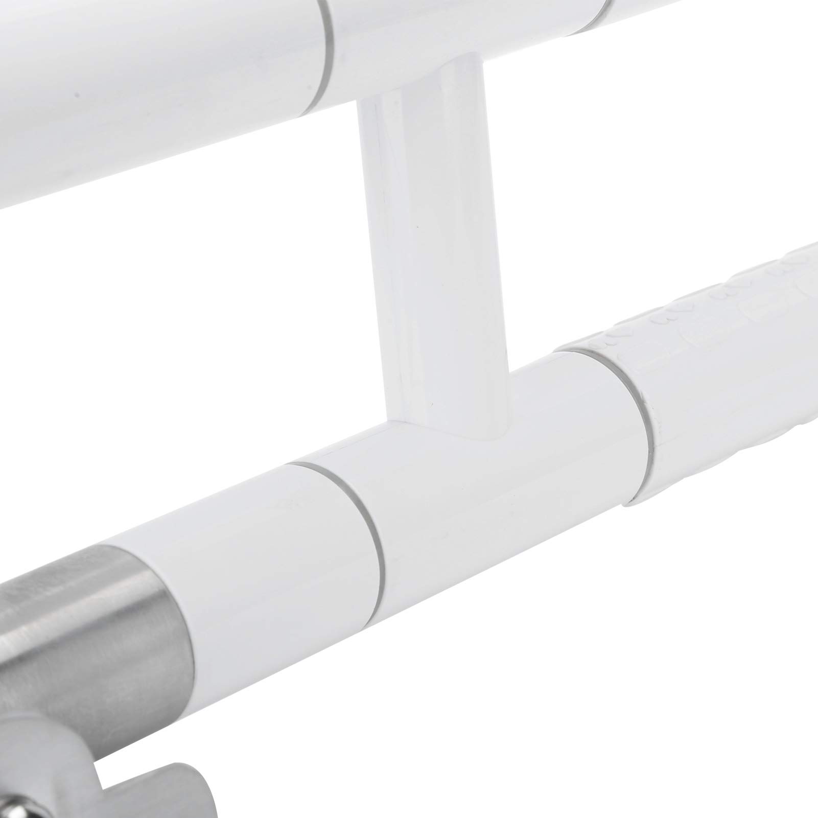 Pasamanos de Seguridad para Ducha Barra de Agarre Antideslizante para Discapacitados Fabricada en Acero Inoxidable Resistente Al óxido 60x20x10cm