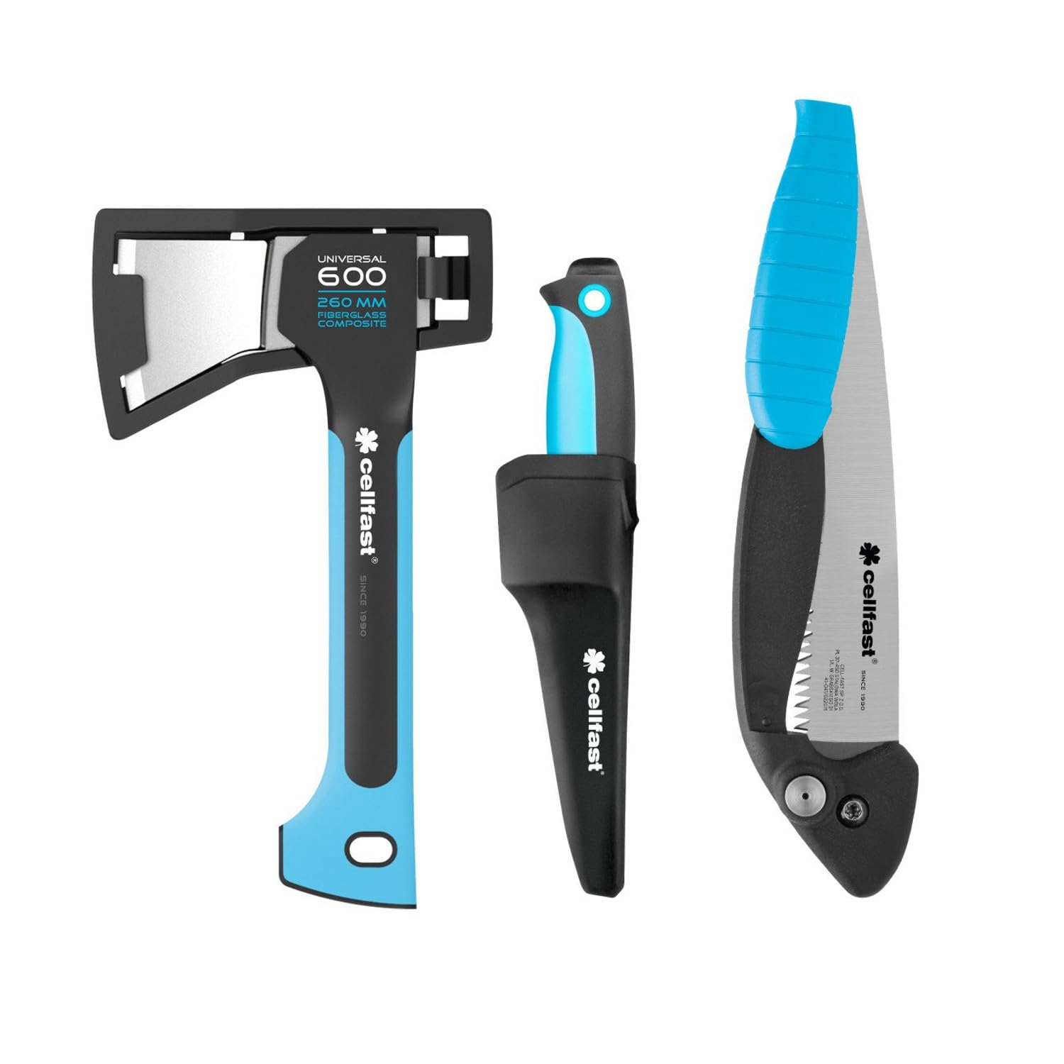 Cellfast Ensemble Pratique d'outils de Camping ENERGO.