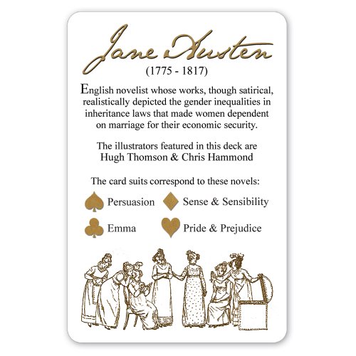 Set de Cartas Prospero Art Jane Austen Doble Baraja miniatura 5