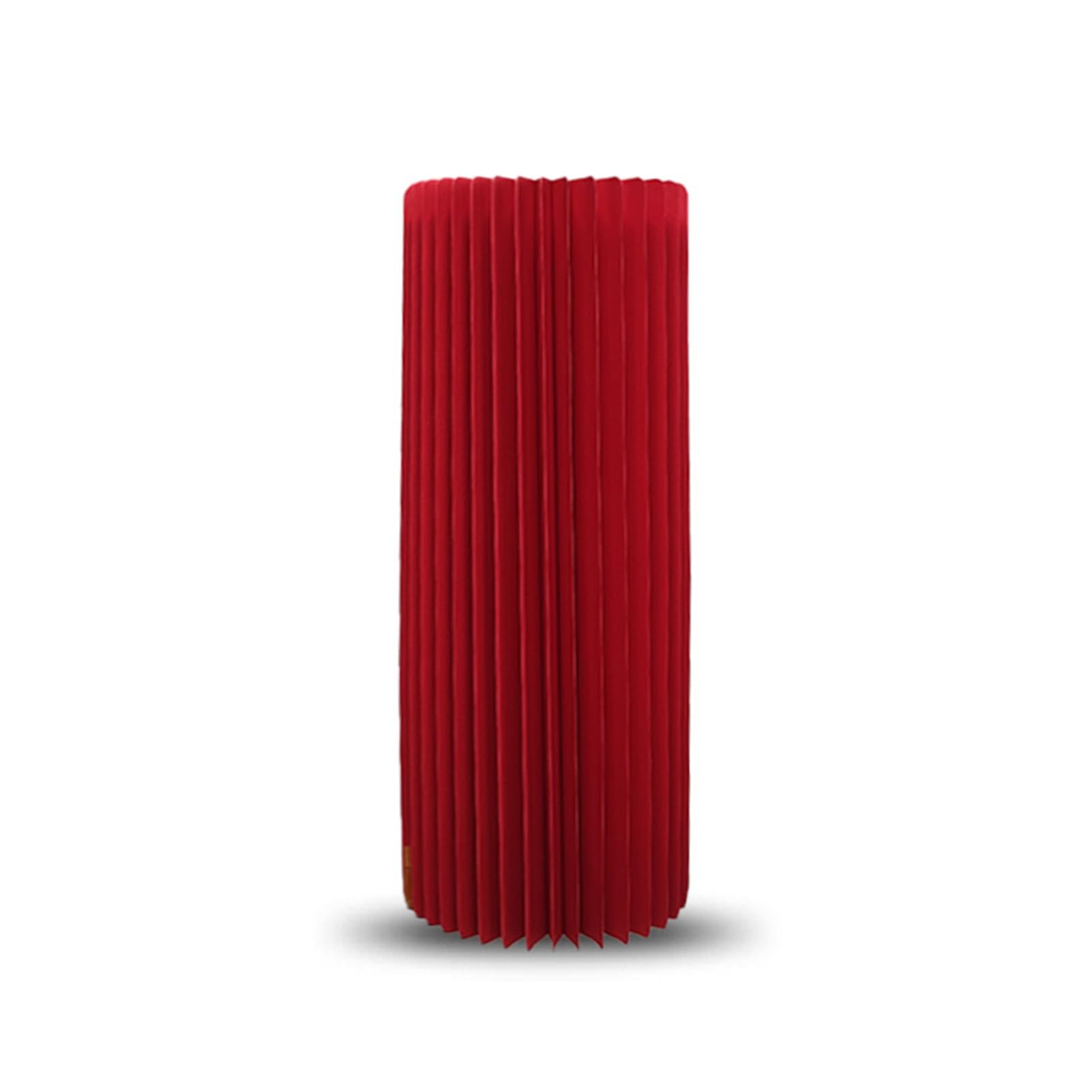 YTBHSHXZ plinth， Wedding Centerpieces Display, Cylinder Flower Stand Paper Roman Pillar(Red 11.8in,23.62in)
