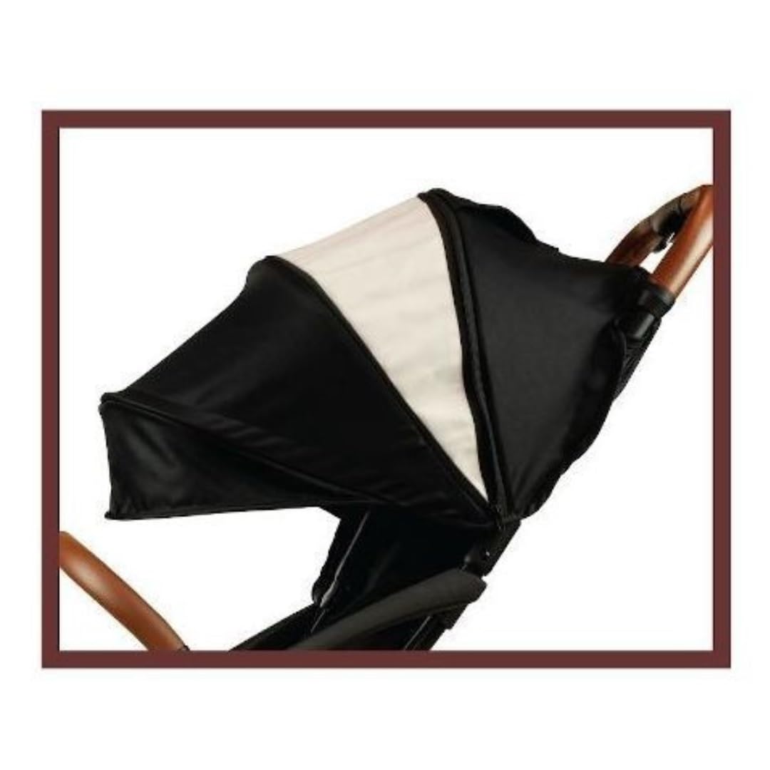Passeggino Wizard-e Premium Black Telaio Cromo