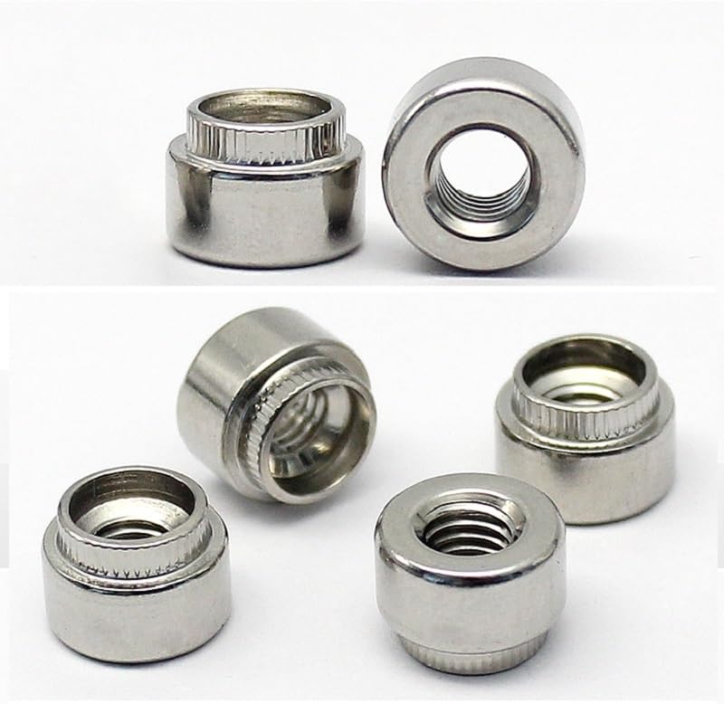 Stal nierdzewna 304 Nitownica Nakrętka do nitowania Nakrętka do nitowania Krok Tłoczenie Nakrętka Nitownica Z-M3 M4 M5 M6 M8 M10 (20 szt.) (M6-1.5)