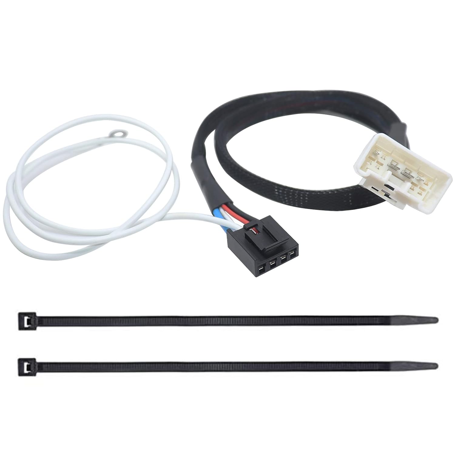 Plug & Play Trailer Brake Controller Adapter Harness for Toyota Tacoma 2016-2023 & Tundra 2015-2017 - OEM Fit Custom Wiring Kit with Dual Plug Connectors, No Splicing Required