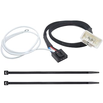 Plug & Play Trailer Brake Controller Adapter Harness for Toyota Tacoma 2016-2023 & Tundra 2015-2017 - OEM Fit Custom Wiring Kit with Dual Plug Connectors, No Splicing Required
