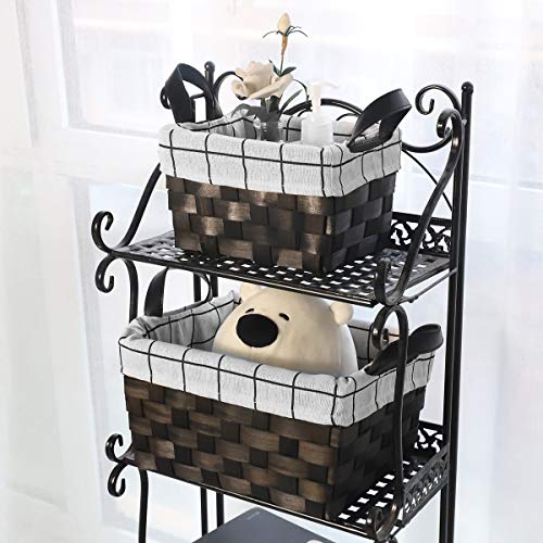 Image of Woho Storage Baskets for Shelves (Black)