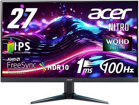 Amazon.co.jp: HP ゲーミングモニター 27インチ 2560×1440 1ms 165Hz 