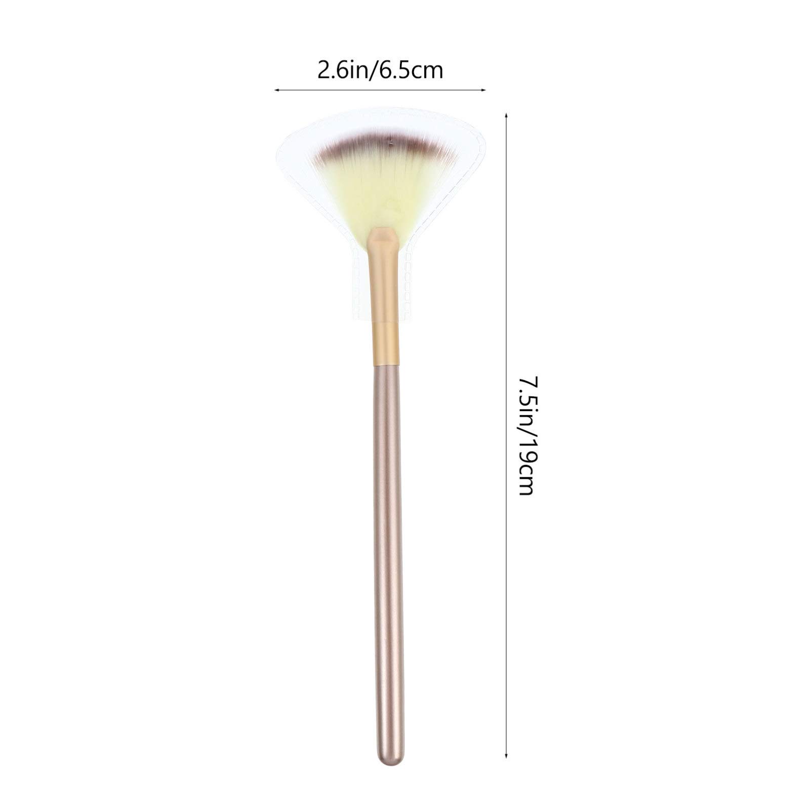 WOONEKY Soft Makeup Brush Set 9pcs Contouring Powder for Blending Blush Face Powder Fiber