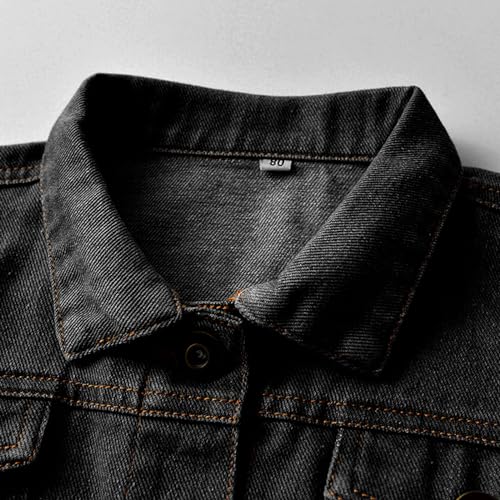 Denim Jacket for Toddler Baby Boys Girls Casual Outerwear Clothing Distressed Jean Jacket Top Cowboy Fall & Toddler Fall4