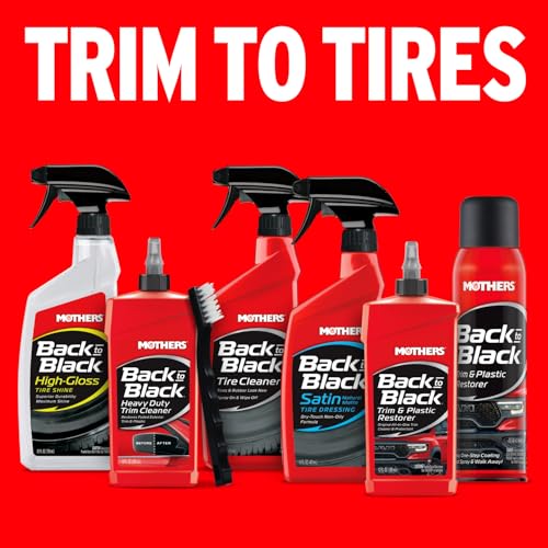Mothers Back-to-Black Trim & Plastic Restorer, 12 oz. (06112) - image 7