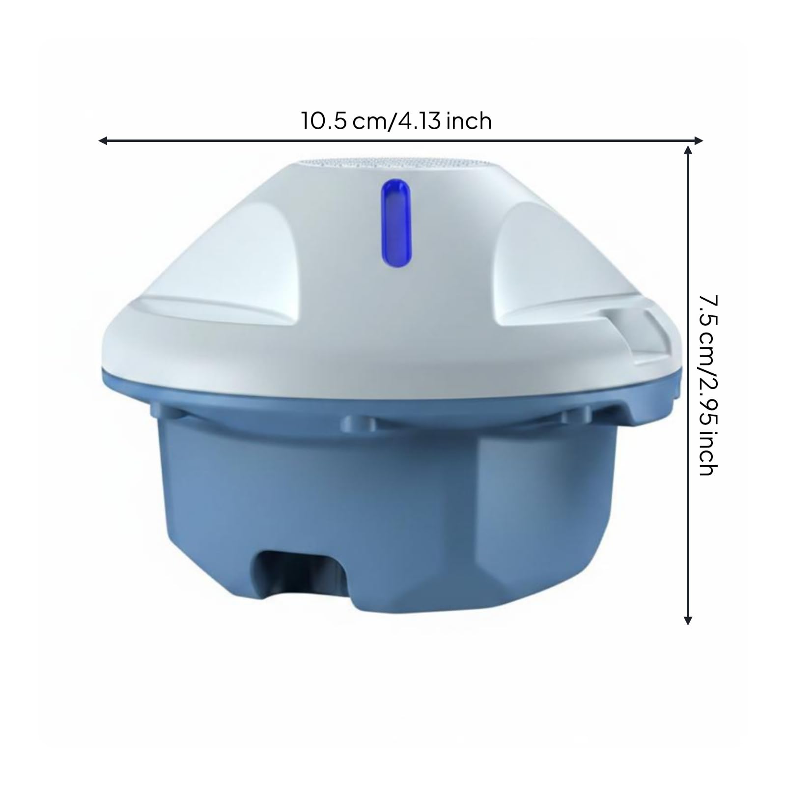 Sonar Électronique Sondeur Portable Chercheur de Poissons Capteur sans Fil Portée 60 des Contacts sous-Marins sur Smartphone Adapté à Pêche en Étang Rivière Mer