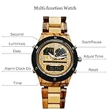 Zoom IMG-2 rorios orologio legno uomo analogico Zoom IMG-2 rorios orologio legno uomo analogico