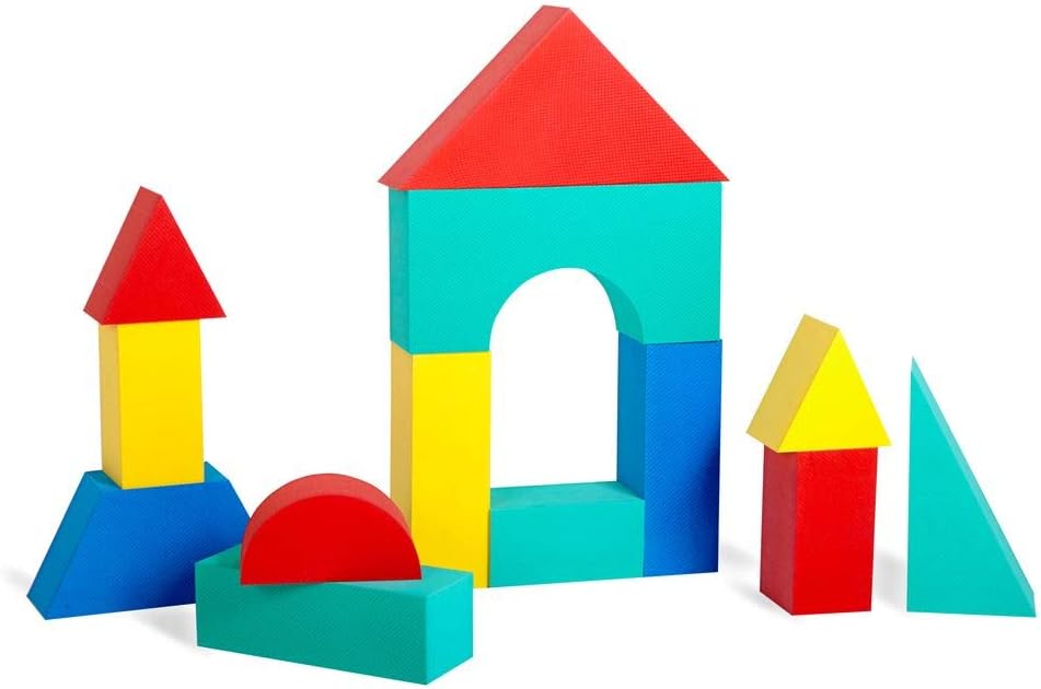 Edushape Giant Foam Blocks Construction Toy 16 pcs Amazon.co.uk