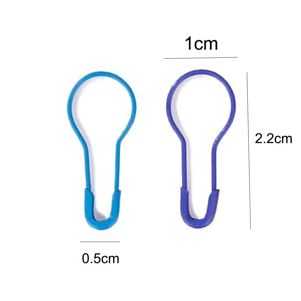 Spille Di Sicurezza A Forma Di Pera - 100 Pezzi In Metallo, Per Cucito, Fai-da-Te E Decorazioni - Foto 12