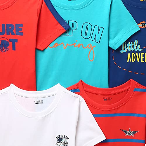 Image of Amazon Brand - Symbol Boy's Regular Fit T-Shirt