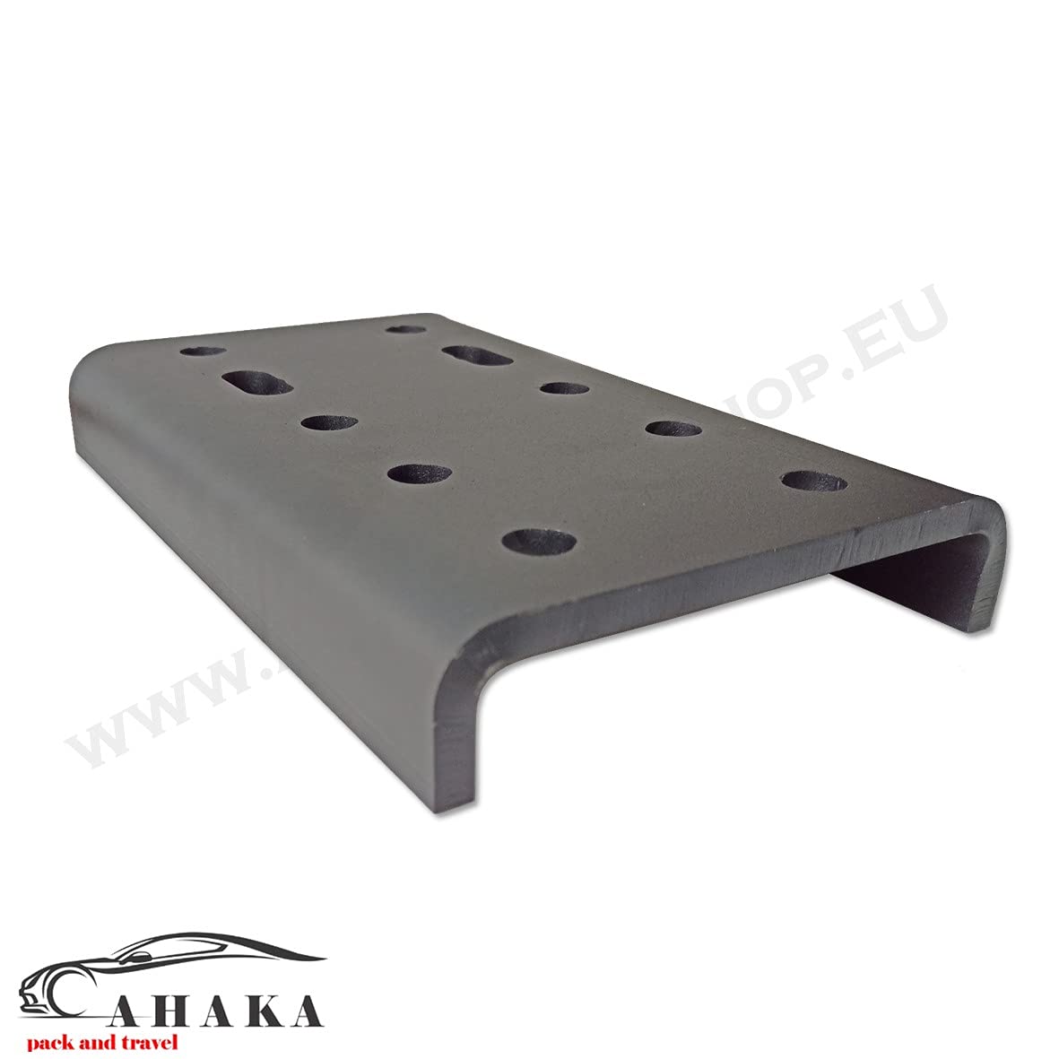 Extralange Adapterplatte Höhenverstellung für AHK-Bock für 2 Loch 90mm und 4 Loch 83x56mm Kugel Anhängerkupplung
