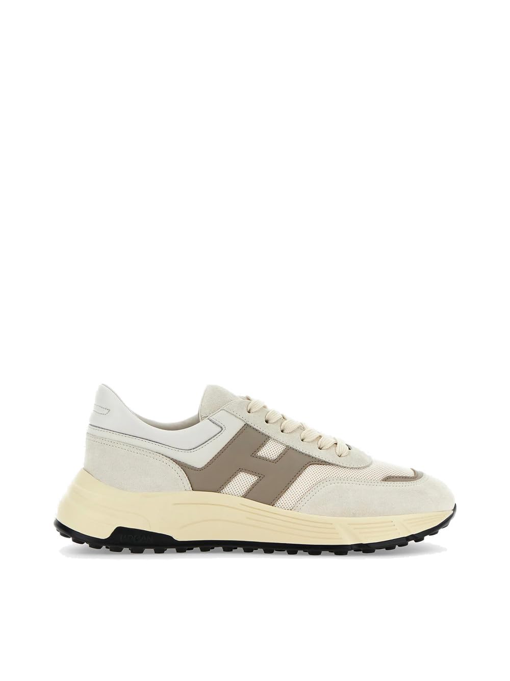 Hogan Zapatillas Hyperlight de ante con H Fango HXM5630FR30U6X680K Blanco