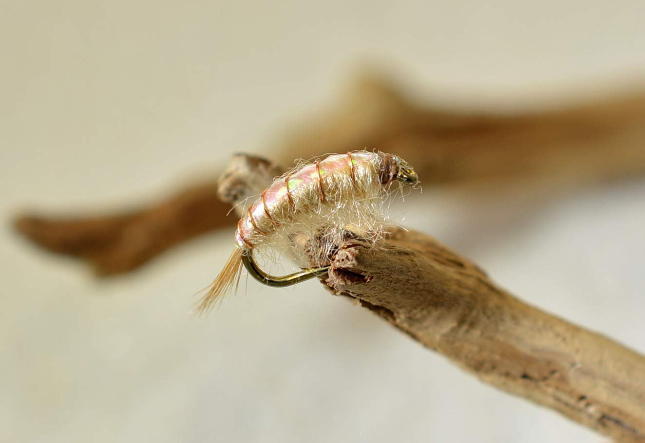 Scud Nymph Fishing Flies | Choose from Olive, Tan & Pink | Mustad Signature Fly Hooks | Perfect for Trout