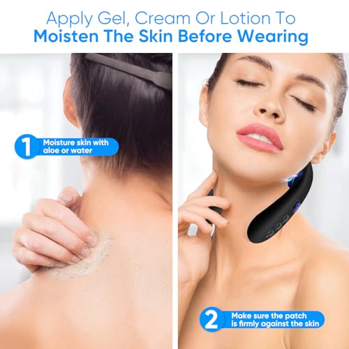 Naturalebio Neck Massager For Pain Relief Deep Tissue, Portable Electric Neck Massager thumb #2