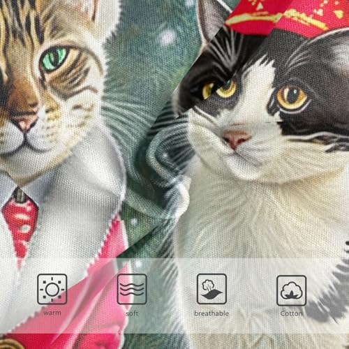 Cotton Toddler Underwear Custom Christmas Cats Cute Panties Girl Cartoon Briefs Undies Kids 2t3