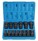 Grey Pneumatic (1314U) 1/2' Drive 14-Piece Standard Length Fractional Universal Socket Set