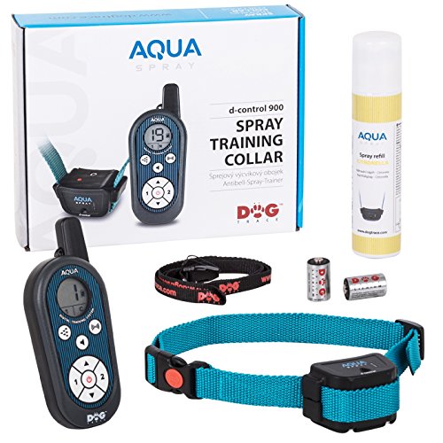 Détails techniques du Collier de dressage Dogtrace Aqua Spray D-Control 900 mètres