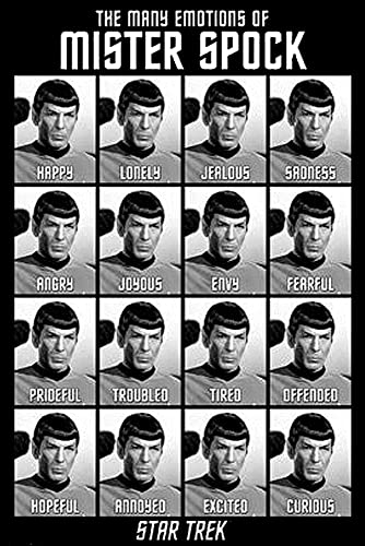 Star Trek Classics Poster The Many Emotions of Mr. Spock (61cm x 91,5cm) [Accessory] Spock Leonard Nimoy [Accessory] Spock Leonard Nimoy [Accessory] Spock Leonard Nimoy [Accessory] Spock Leonard Nimoy