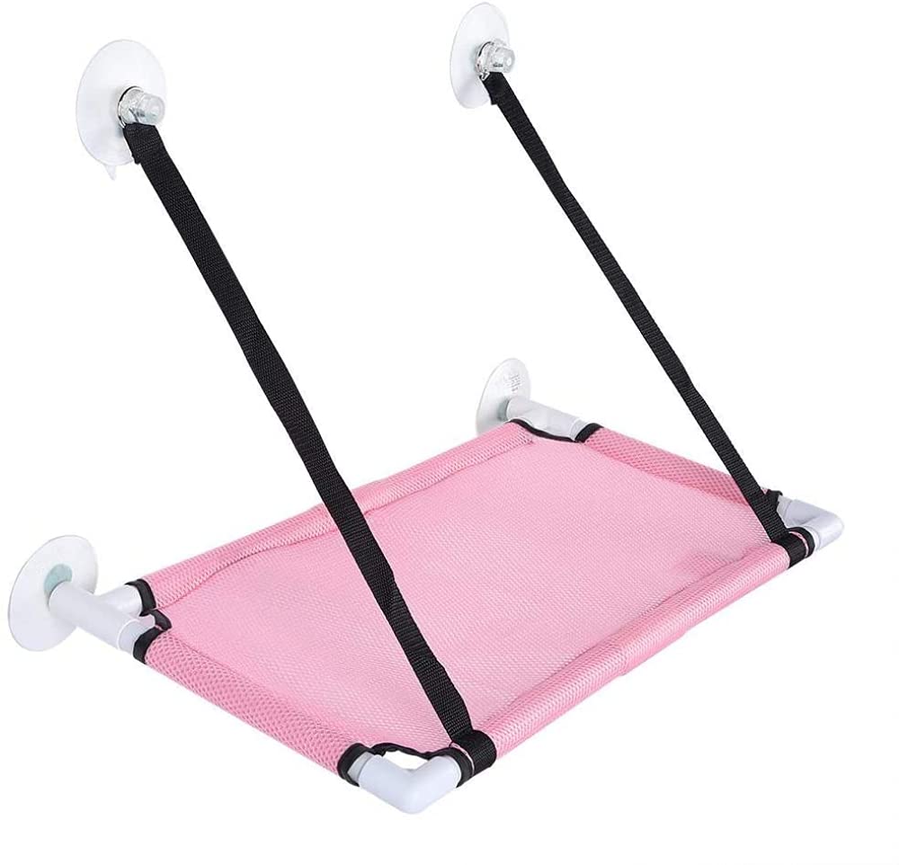 Pet Suction Hammock Superior Quality Metal Cat Window Hammock Cat Breathable Hanging Hammock Window Mounted Suction Cup Bed For Cats