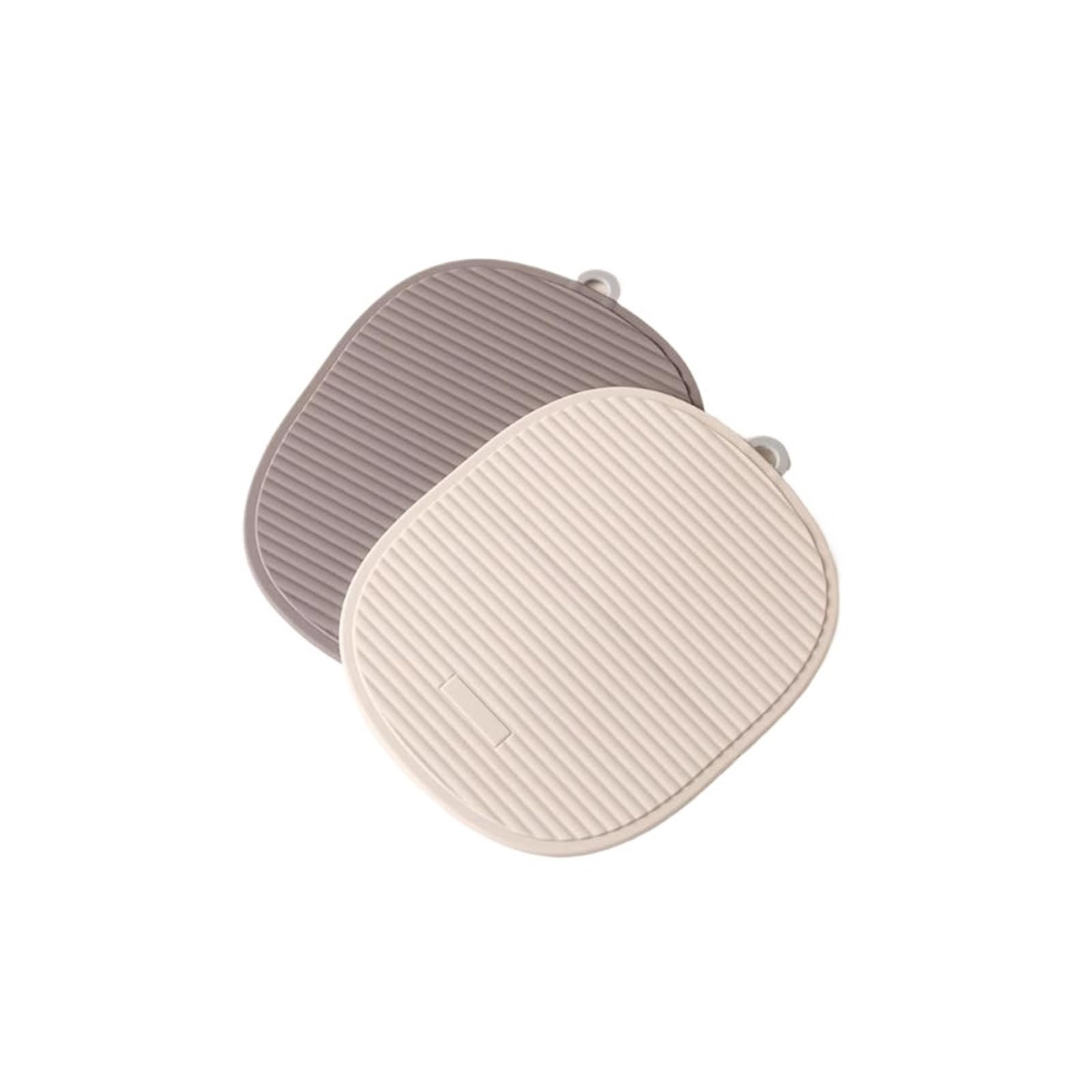 Dessous de plat en silicone pour casseroles chaudes, protecteurs de comptoir résistants à la chaleur, dessous de verre pliables