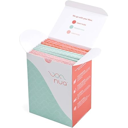 Nua Sanitary Pads - Pack Of 12 (Size 