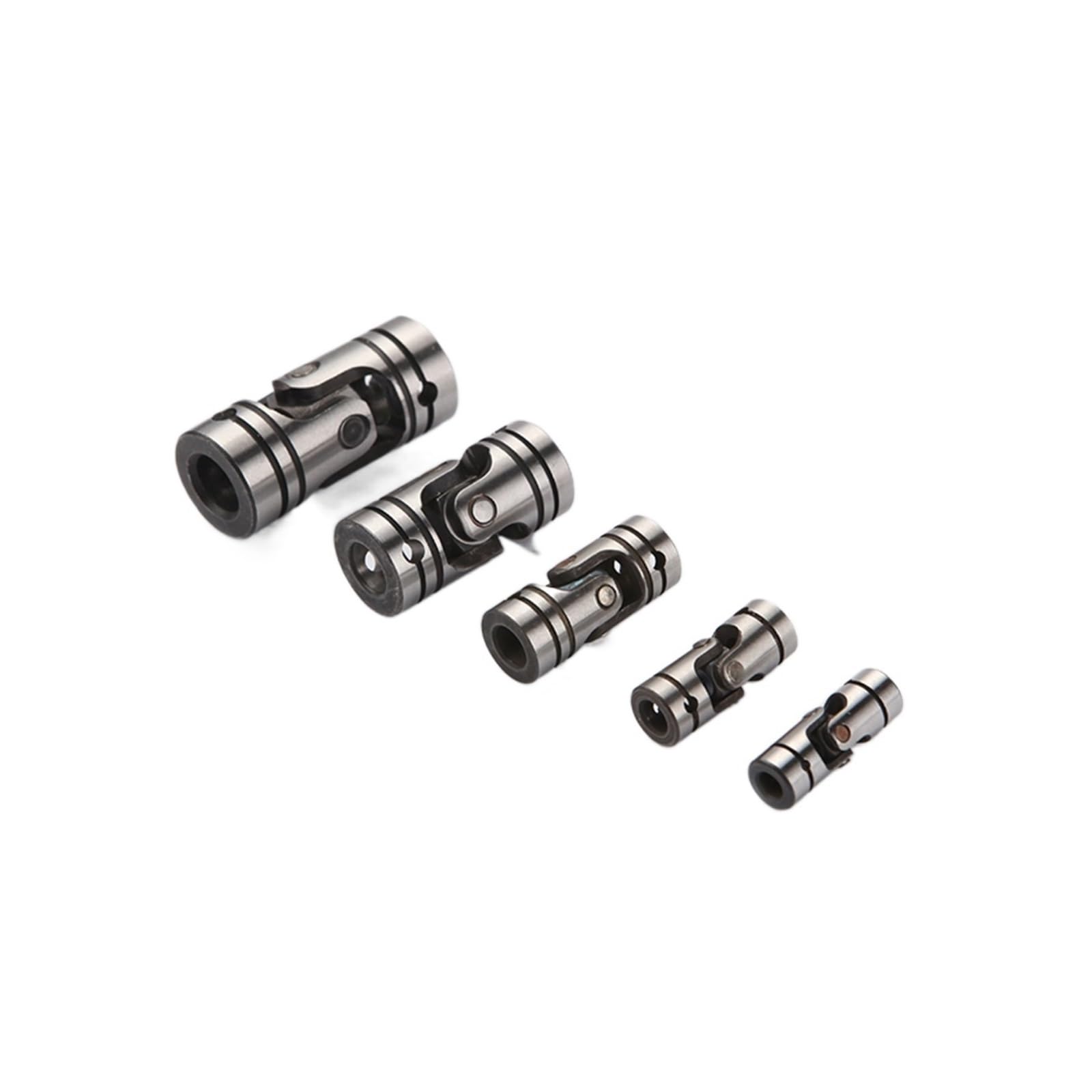 1 PCS 4mm-22mm Loch Zwei-abschnitt Kreuzgelenk Kupplung Welle Motor Stecker Kreuz Koppler Buchse mit Pin Clip Frühling(8x16x36mm)