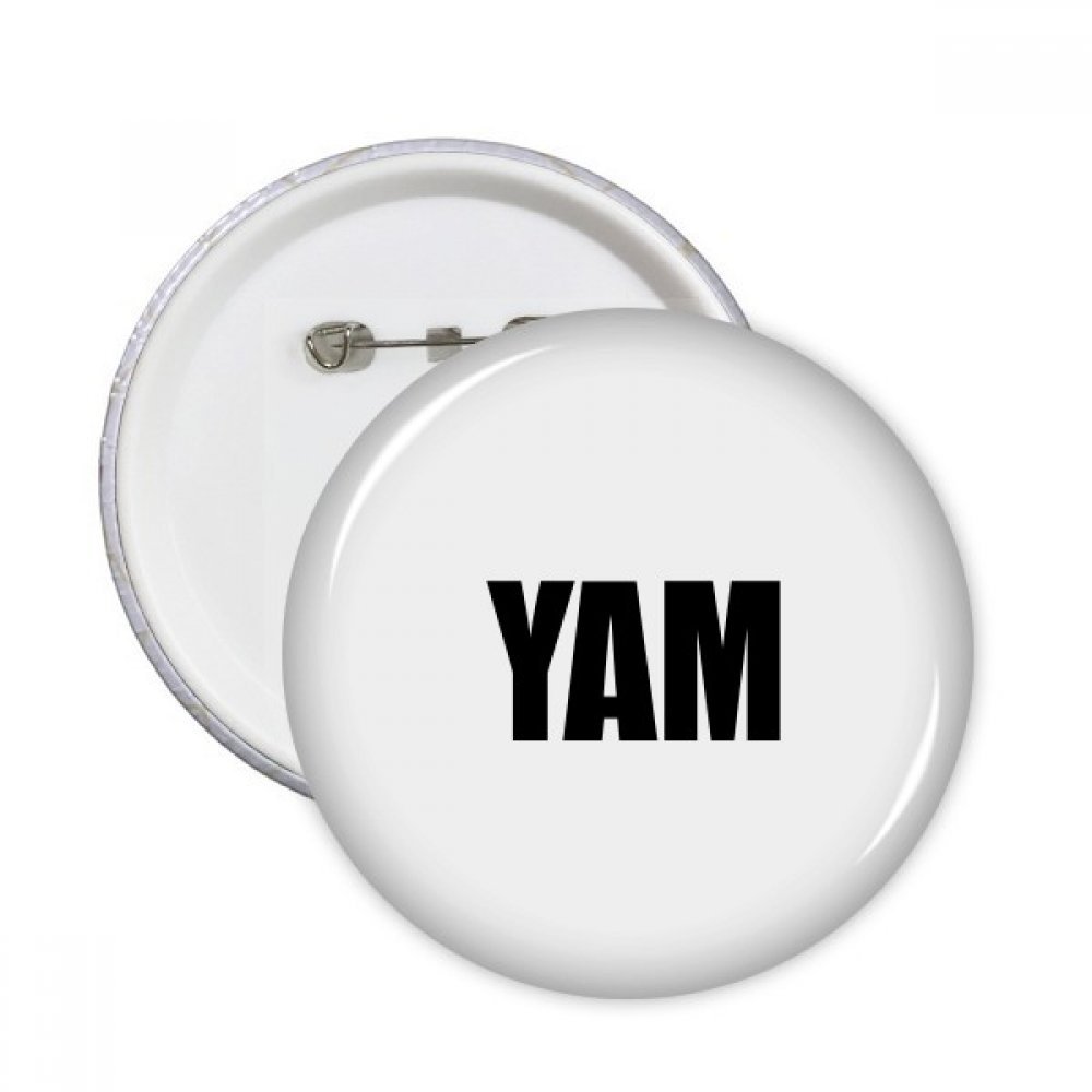 Badge bouton Yam petit cadeau original pour foodie - 3