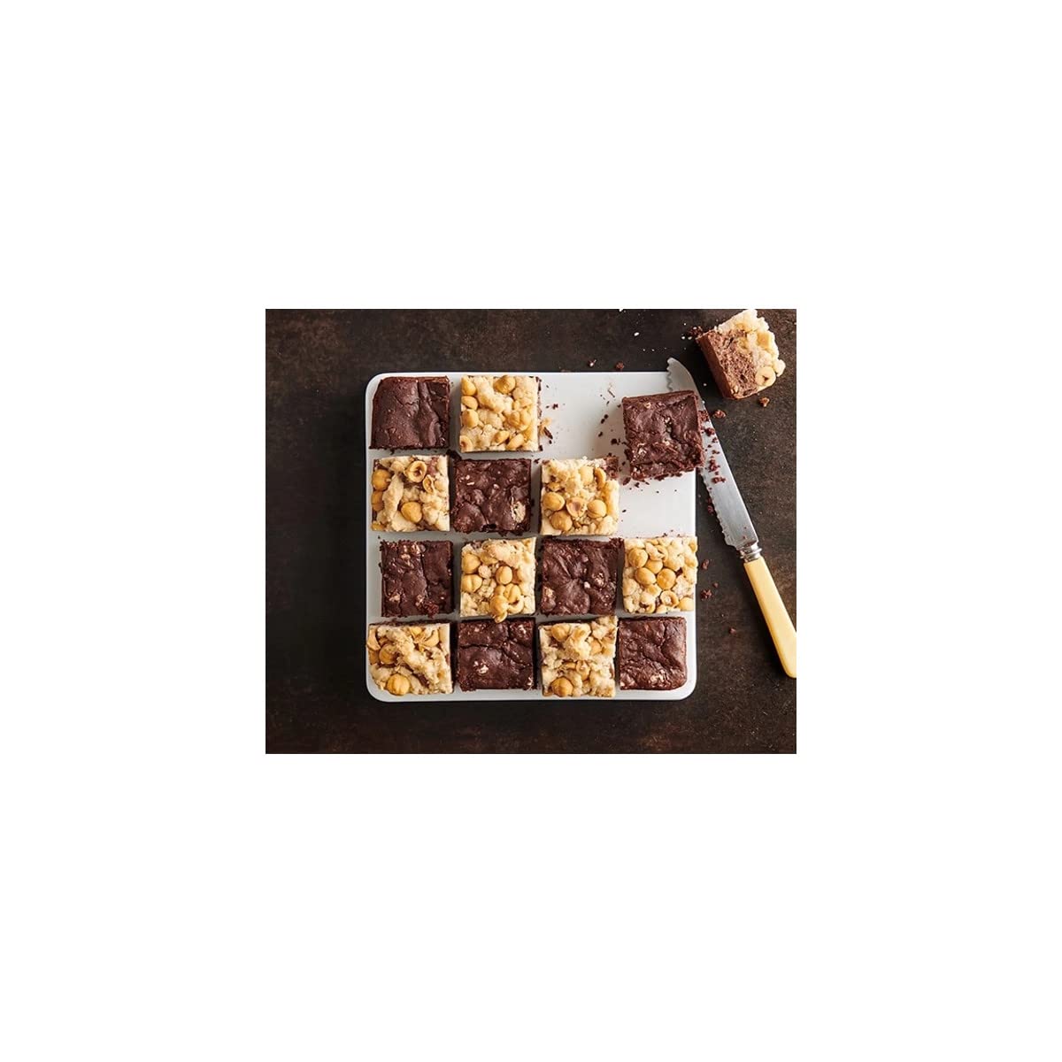 Betty Bossi Backform Brownies - Perfekt für Blechkuchen, Brownies, Würfelgebäck und Biskuittorten