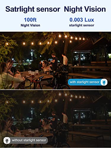 Anpviz 6MP PoE Dual-Lens Security Camera, Panoramic 180°Ultra-Wide Angle, IP Bullet Full Metal housing Camera with Human/Vehicle Detection, Starlight Sensor, Two Way Talk, Built-in MicroSD Card - Thumbnail 5