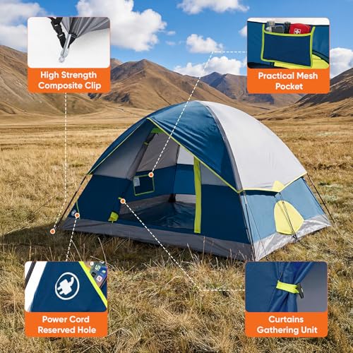 OLIXIS 2-Person Quick Setup Tent