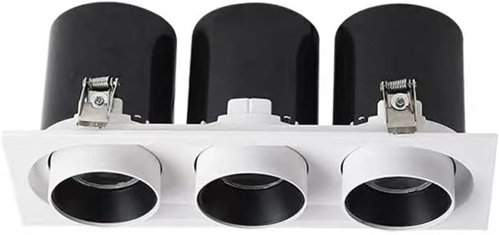 MESKEL recessed Downlight Led Spotlight Concealed Ceiling Lamp Living Room Anti-Glare Single Lamp Hole Light Source COB Embedded Downlight Wash Wall recessed Downlight (Color : B, Size : White Light)