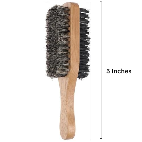 Miniatura 5 de Omwah Cepillo facial de doble cara para el pelo Barbero de afeitar