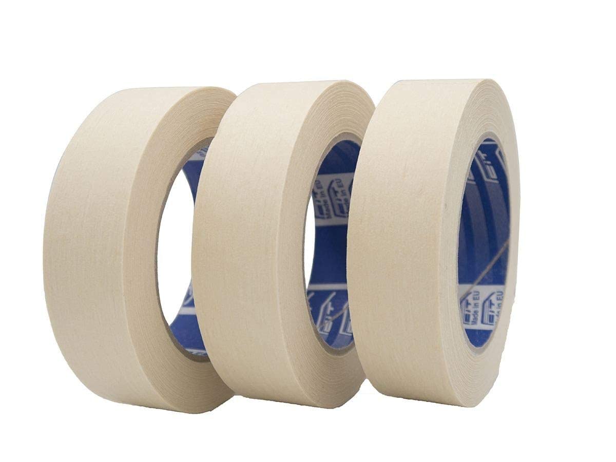 ACIT Tour de 8 rouleaux de ruban de masquage pour peinture, 50 m x 38 mm,Ne Laisse Aucun Résidu