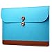 12 Zoll Mode Papiersäcke Stil Filzstoff Tasche Laptoptasche Aktentasche Notebooktasche für/Notebook Computer/Ultrabooks/MacBook Pro/MacBook Air See Blau