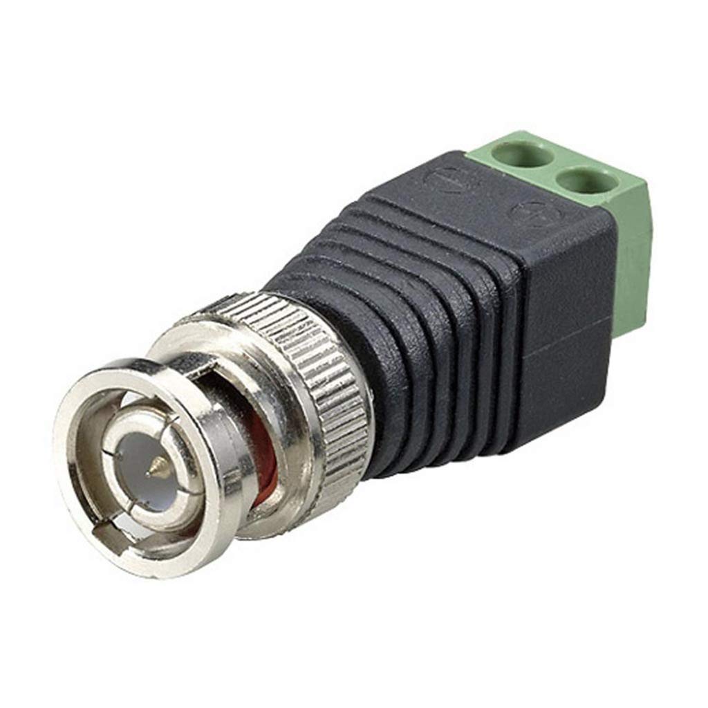 LipiWorld® BNC Connector Connectors for CCTV Camera (Screw Type Pack-10)